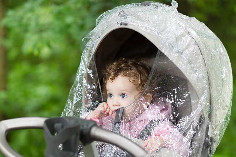 嬰兒推車塑膠雨衣